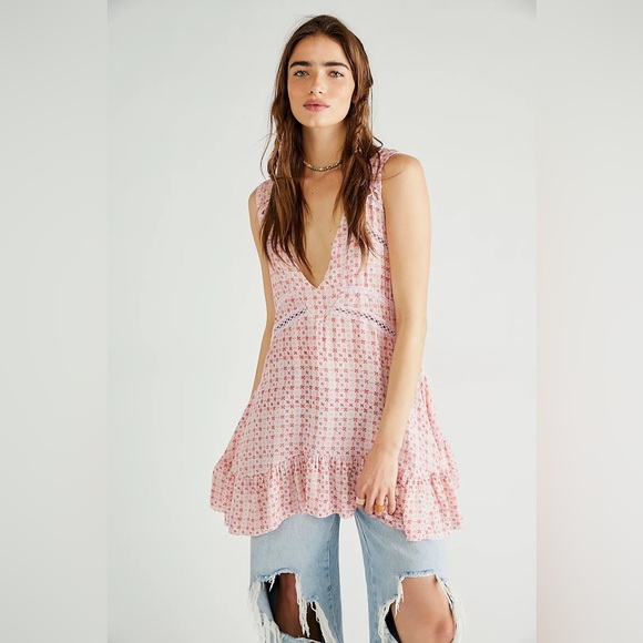 Free People Let It Happen Tunic Dress NWT! - Picture 2 of 4